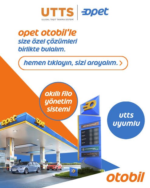 Opet Otobil — UTTS uyumlu akıllı filo yönetim sistemi
